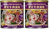 Authentic PHO Beef Broth Mix Vietnamese soup (Gluten Free) 2 Pack