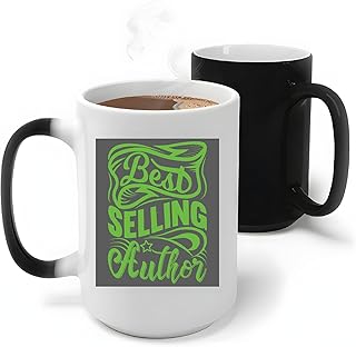 Creative Gift for Writers Novelists Authors Master Writers Love Story Comic Book for Congratulation 11oz 15oz Color Changing Mug