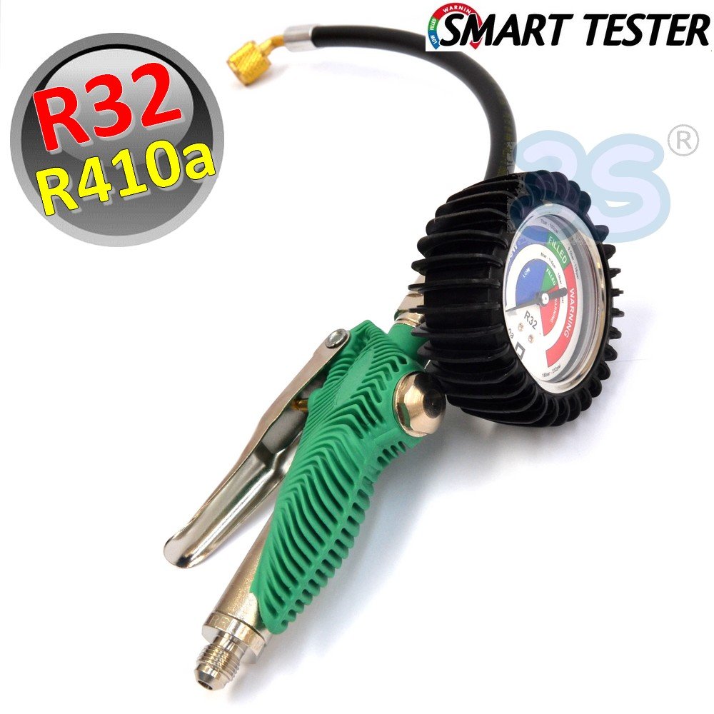 Smart tester per carica e ricarica impianti gas r32 ed r410a climatizzatore condizionatore