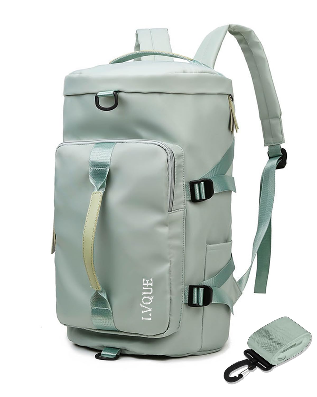 Janety Bolsa de deporte para hombre y mujer, impermeable, 40 l, bolsa de deporte, bolsa de fin de semana — view 8