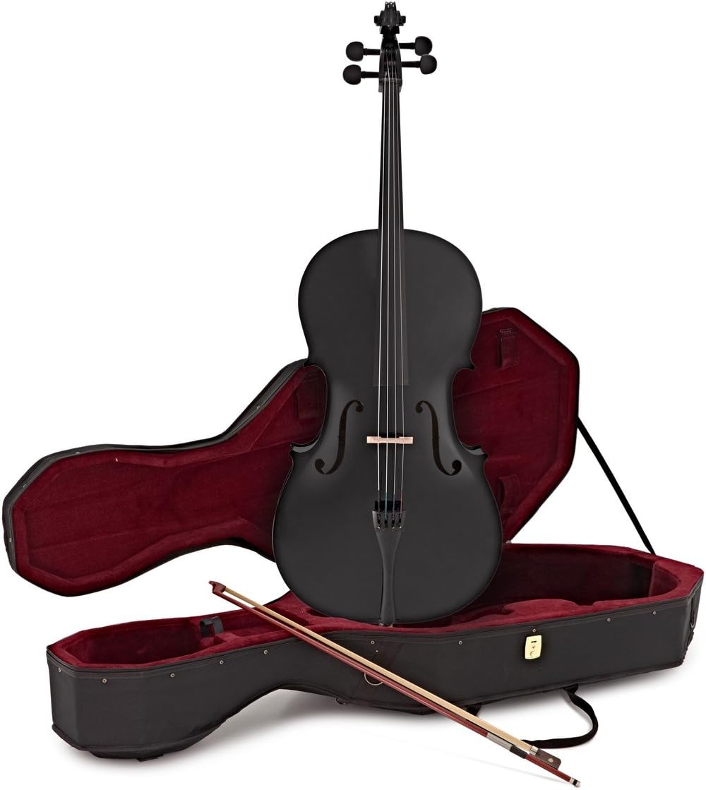 Student Full Size Cello by Gear4music, Black