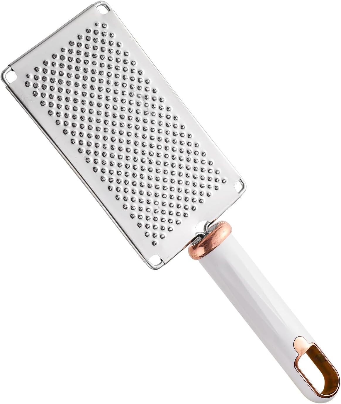 Flat Grater Square Stainless Steel, Professional Cheese Grater Small Hole Stainless Steel Graters for Kitchen, Kitchen Gadgets and Tools for Cheese, Chocolate, Lemon, Spices – White Flat Grater Square Stainless Steel, Professional Cheese Grater Small Hole Stainless Steel Graters for Kitchen, Kitchen Gadgets and Tools for Cheese, Chocolate, Lemon, Spices – White
