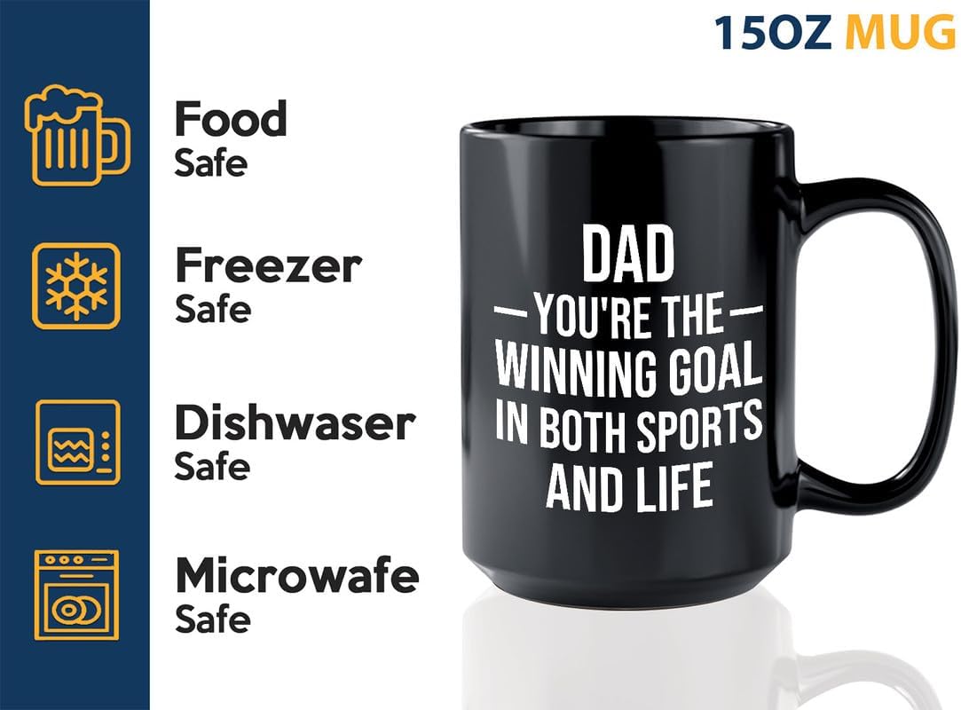 Bubble Hugs Athletic Director Coffee Mug 15oz Black - Winning Goal - Athletic Director Gifts Athletic Trainer Gifts Athletic Gifts For Women