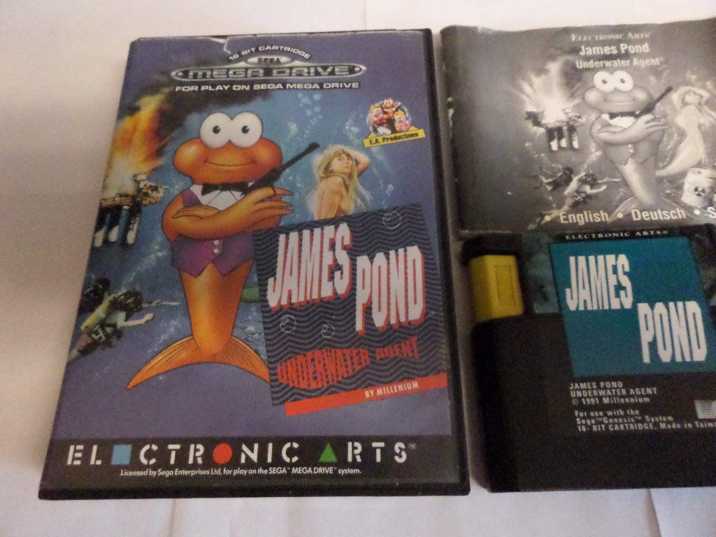 James pond 2 Sega Megadrive : Achat occasion | Jeux vidéo Sega État moyen