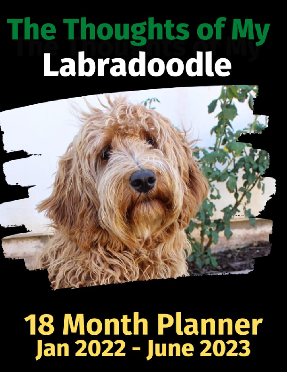 The Thoughts of My Labradoodle: 18 Month Planner Jan 2022-June 2023