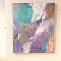 アクリル画　抽象画　原画　インテリア　F8 Amazon.co.jp: abstract art アート抽象画 f8 アクリル : ホーム