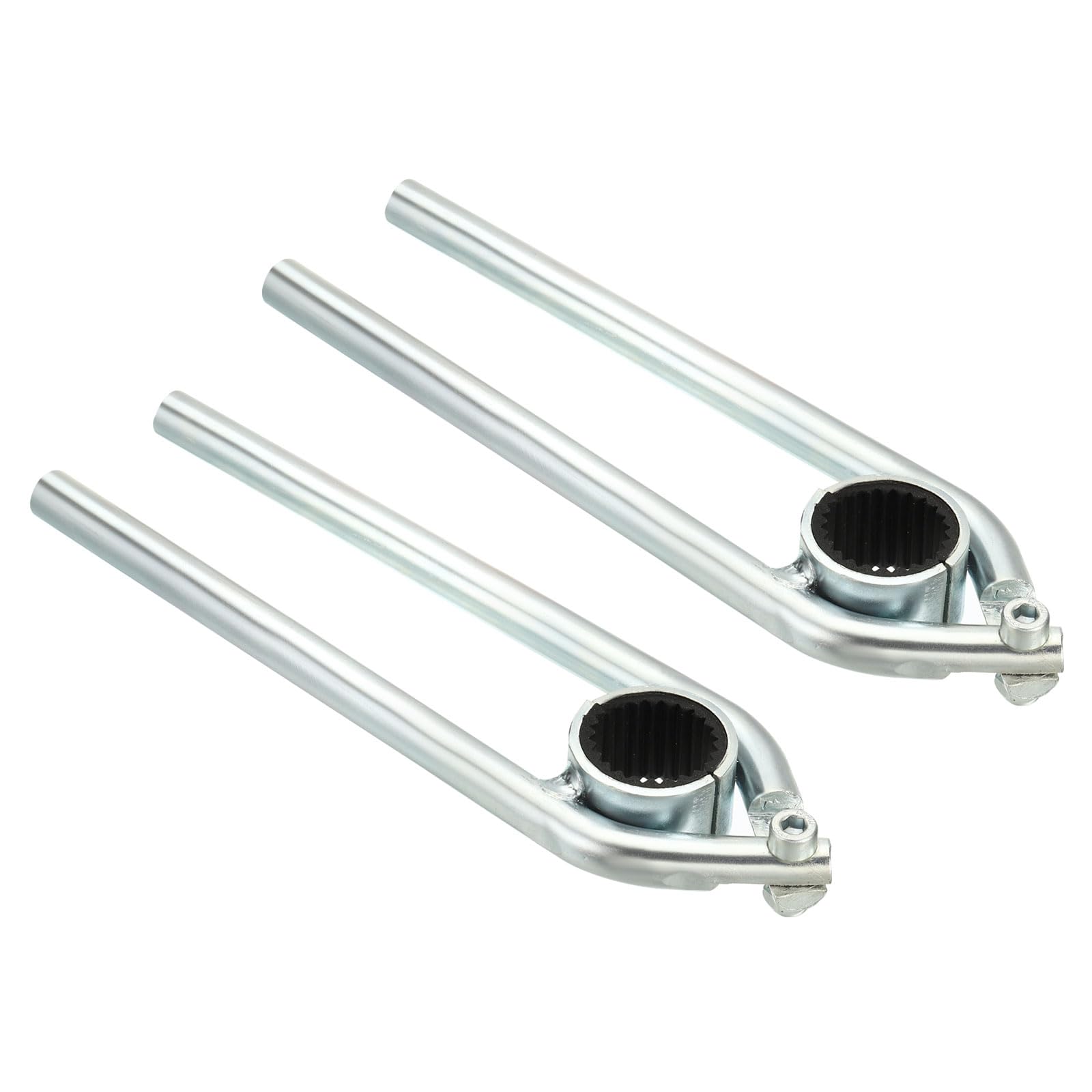 PATIKIL Faucet Aerator Wrench, 2 Pack Alloy Cache Faucet Aerator Replacement Removal Tool Spanner Parts for M21-28mm Aerators Cleaning Home Bathroom, Silver