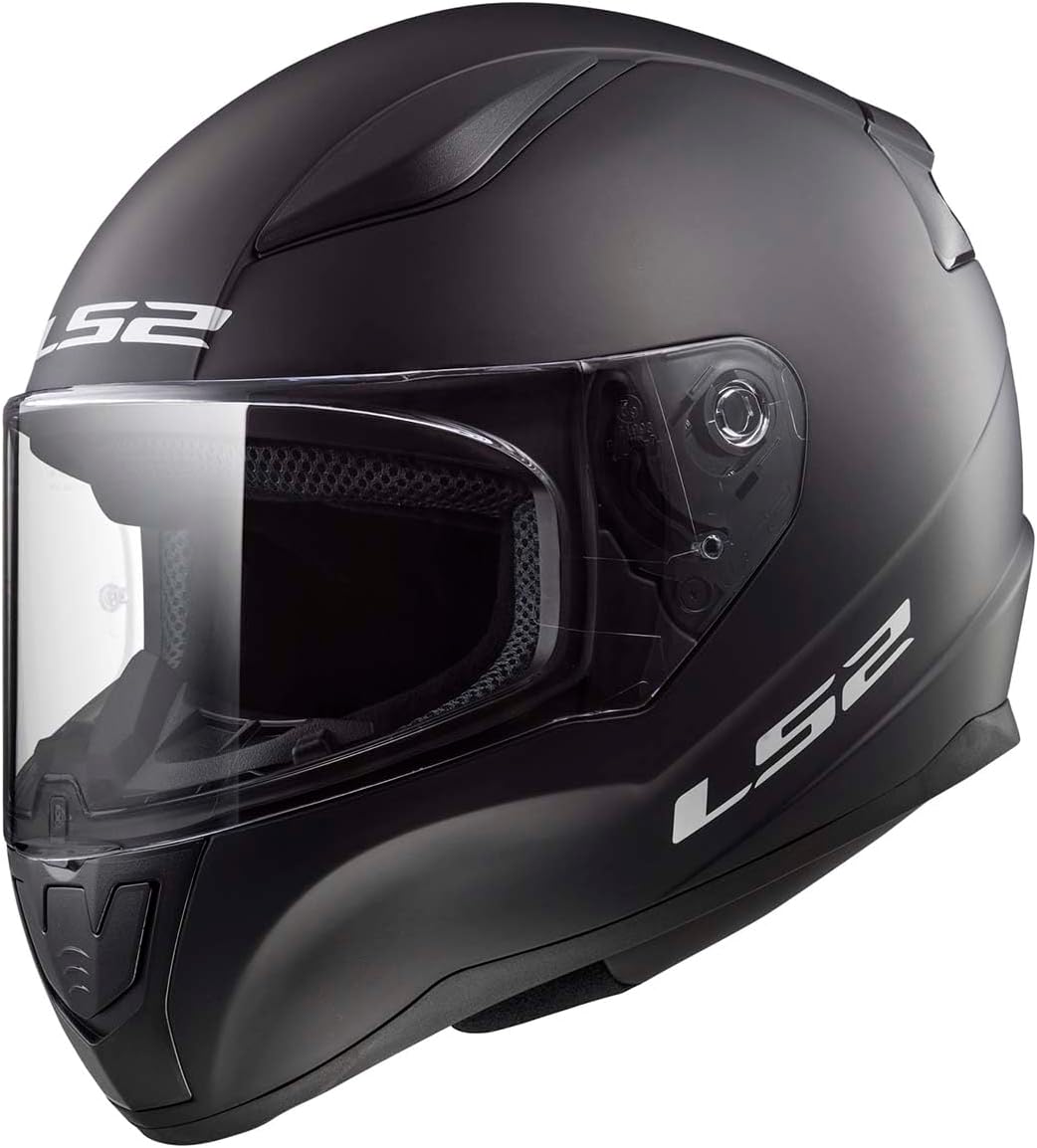 Helmets Rapid II Full Face Motorcycle Helmet (Matte Black - Large)