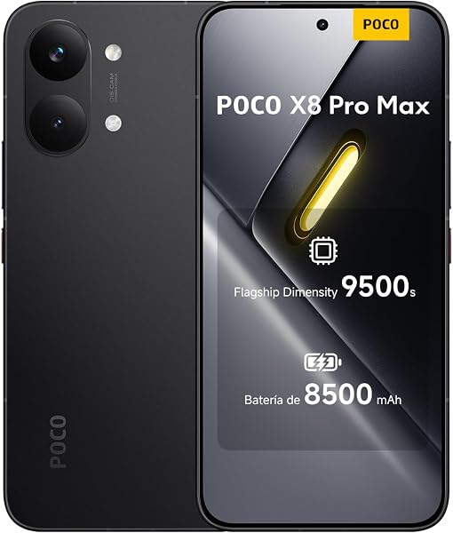 XIAOMI POCO X8 Pro MAX - Smartphone de 12+512GB