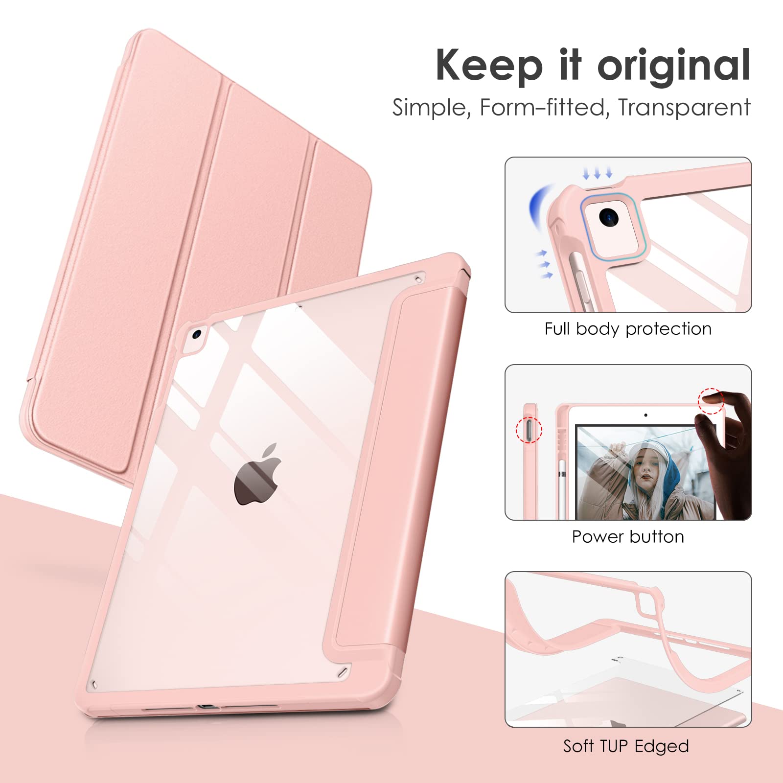 Amazon.com: VIKESI for iPad 6th / 5th Generation 9.7 inch Case