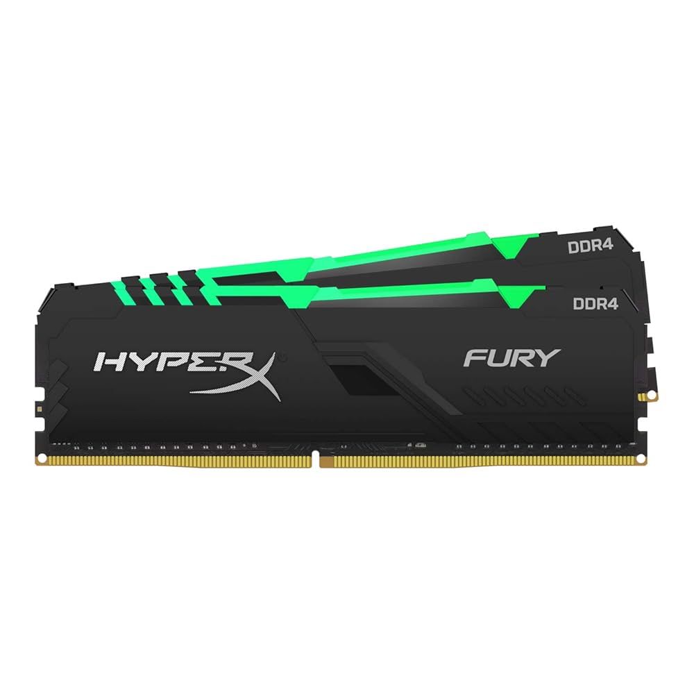 メモリー Kingston HyperX Beast 32GB 2400MHz FURY Kingston FURY™ DDR4 RGBメモリ – 8GB～128GB 2666MT/s