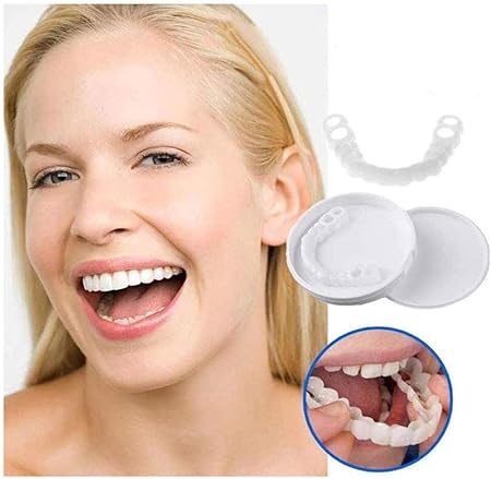 Amazon Zxcamホワイトニングスマイルフェイクティーカバー ホワイトニングインスタントパーフェクトスマイルコンフォートフィットフレックス ティース 01 Zxcam ホワイトニング 通販