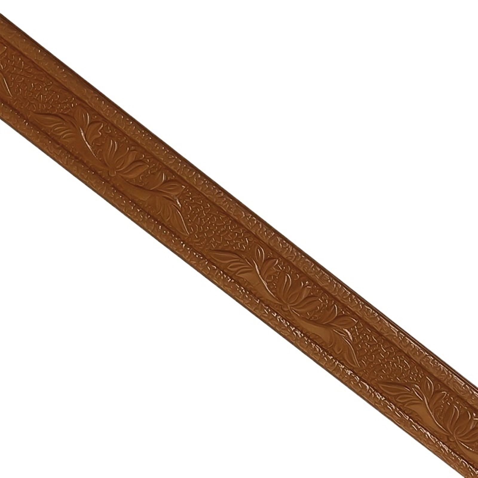 Yxinaer 230Cm X 4Cm X 4Mm-01 Dado Rail Self Adhesive Foam Wall Edge Strip Stickers Self Adhesive Waterproof Baseboard Corner Waist Line Sticker Border Home Decor(230Cm X 4Cm X 4Mm-01)