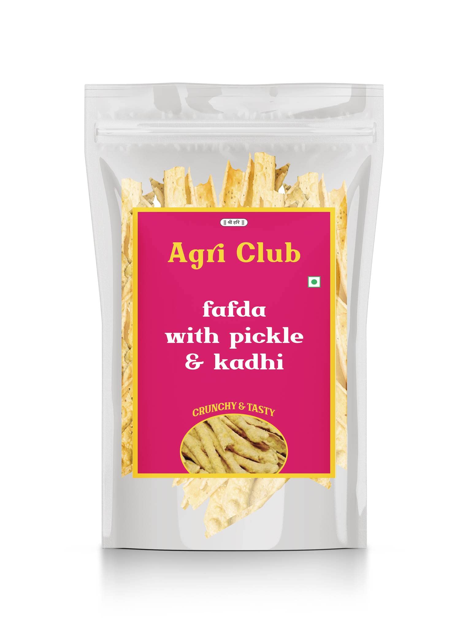 Agri Club Fafda with pickle and kadhi 250gm