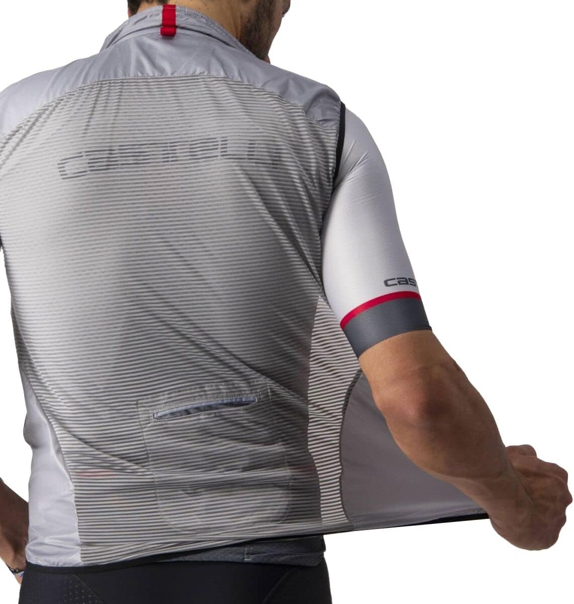 CASTELLI Men’s Aria Vest, Ultralight HIghly Packable Wind Protection for Commuting, Road Cycling and Biking