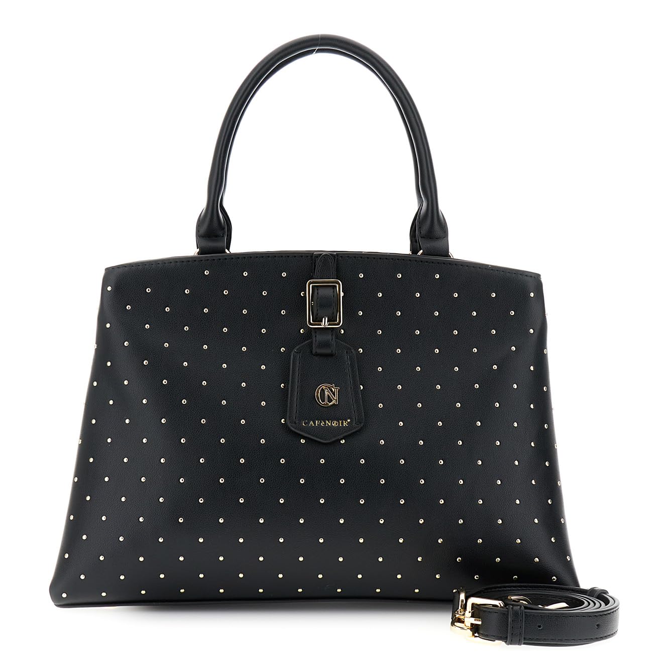 Sac à main CAFèNOIR avec micro-clous idéal du bureau aux sorties