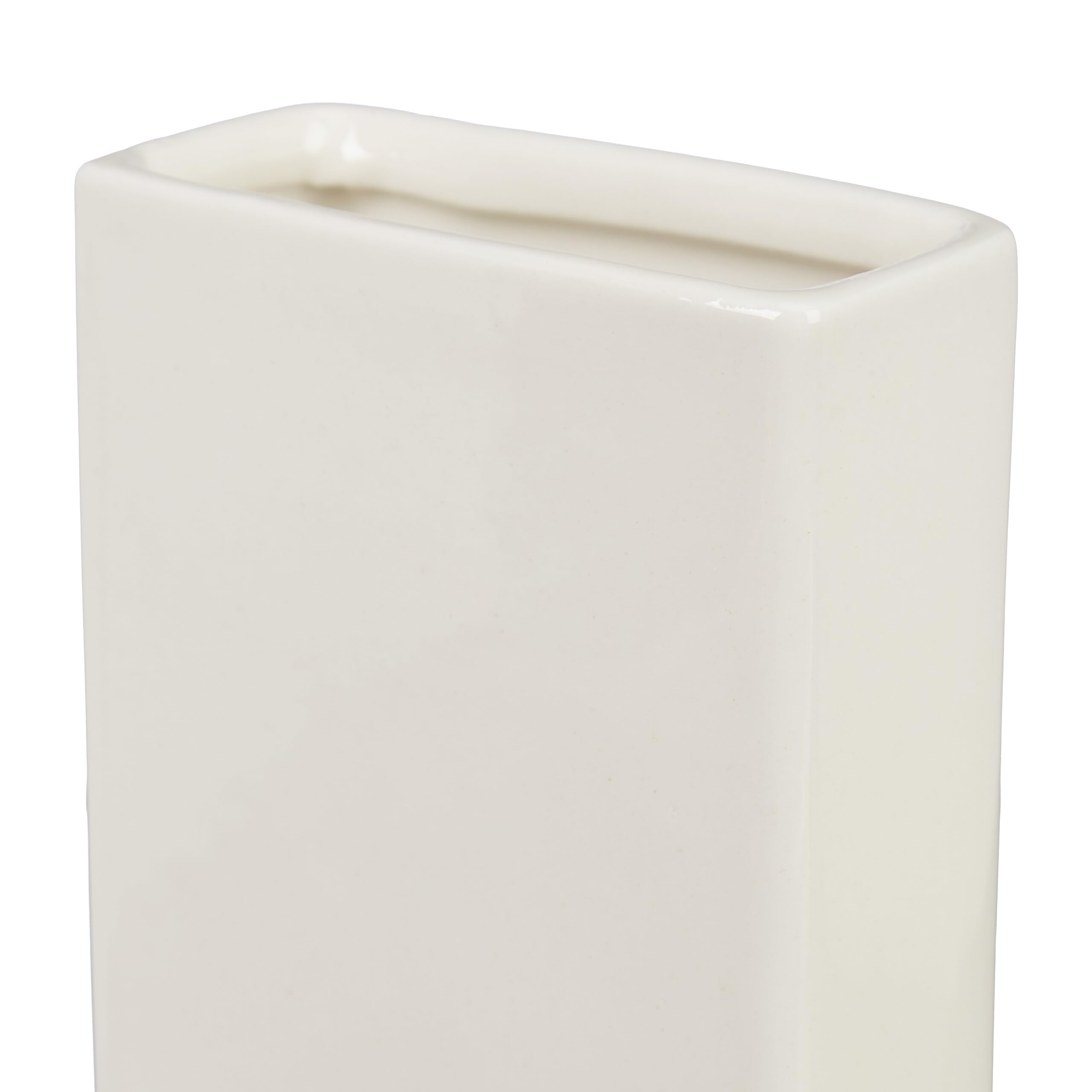 Relaxdays Umidificatore da Termosifone, Set da 6 Contenitore d'Acqua per Riscaldamento, da Appendere, in Ceramica, Crema