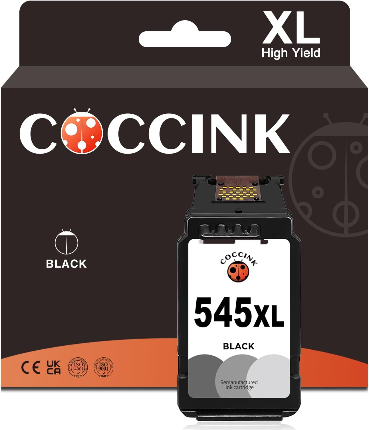 Penguin 545XL Nero Cartucce D'inchiostro Sostituzione Per Canon PG-545 XL Black Per TS305 TR4550 TR4650 MX495 MG3050 MG2555 TS3150 MG2950 MG3051 TS3100 MG2450 TS3350 TS3151 TS3351 TS3355 TR4551 TR4651 - Foto 7
