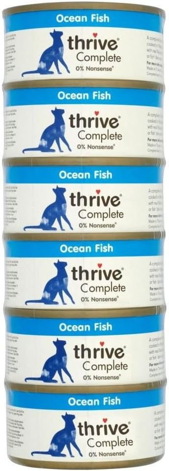 Thrive Complete Cat Food with Ocean Fish (6x75g) - Pack of 2