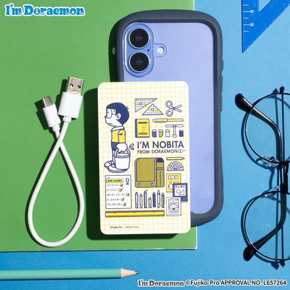 Amazon | アイムドラえもん モバイル 充電器 5000mAh (アイムのび太