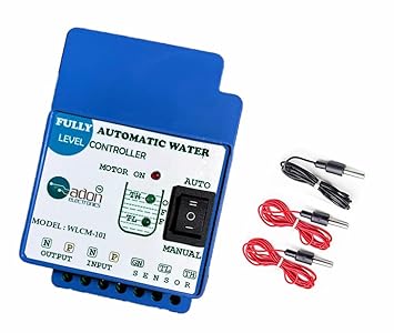 Adon Electronics Fully Automatic Water Level Controller and Indicator - for Overhead Tank Only - Upto 2HP
