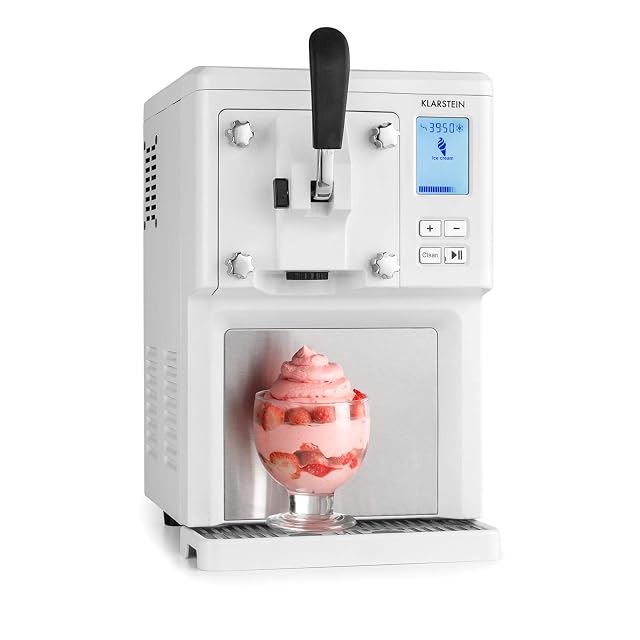 Klarstein - Ice cream machine 1 5 l - Thermal compressor - 200 W - Expenditure system -