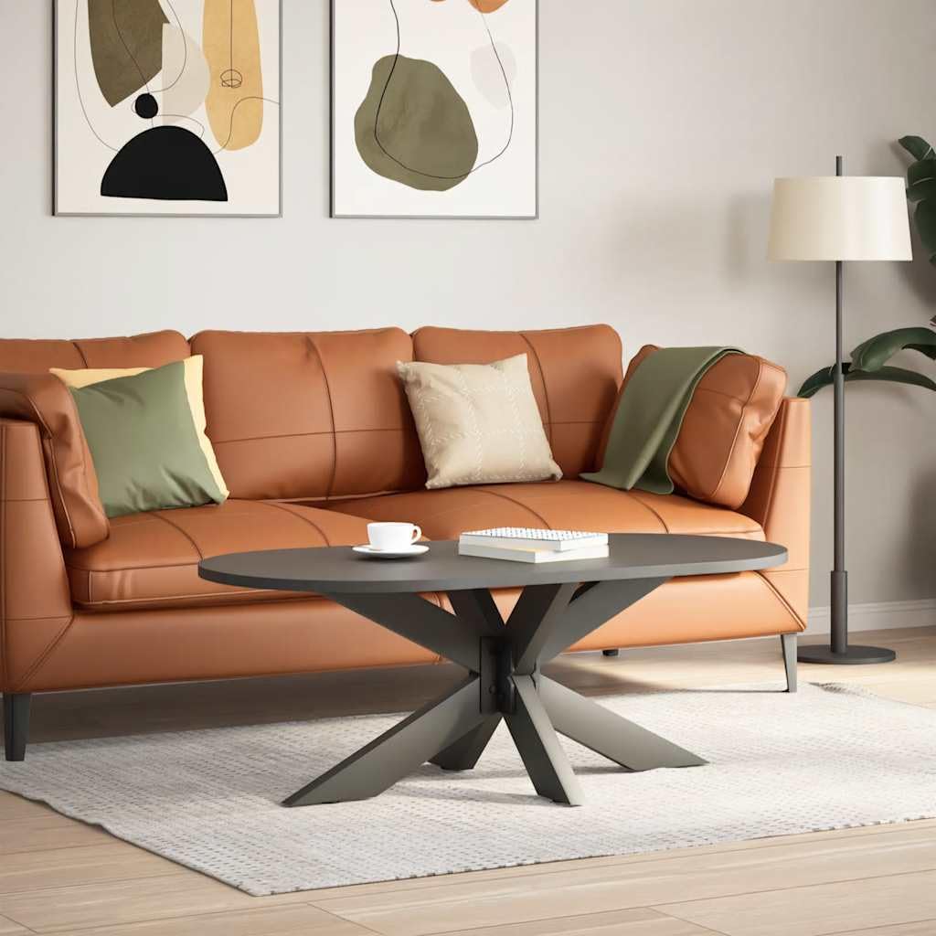 Hothingwell Podstawa stolika kawowego Pająk 98x58x42-43 cm Stal