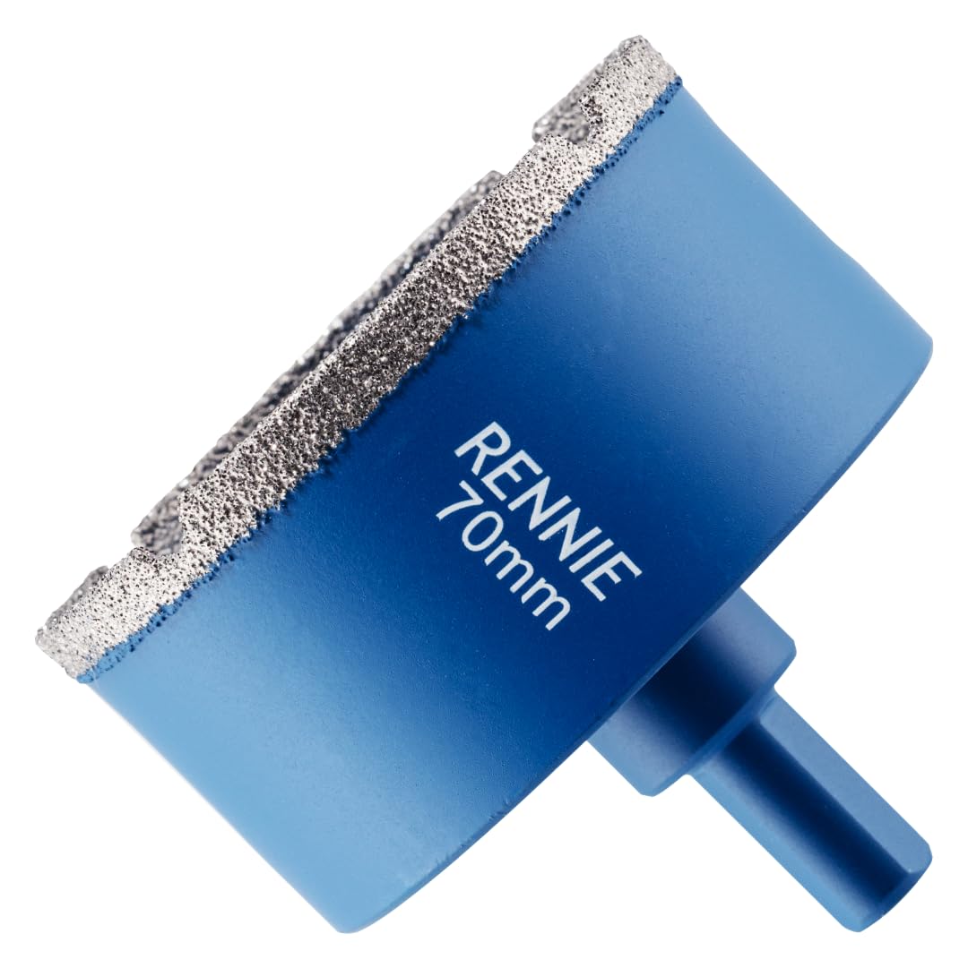 70mm Diamond Hole Saw Drill Bit With Tri Shank For Porcelain Tiles Ceramic Slate Stone Granite Marble Glass. Diamond Core Holesaw/Hole Cutter