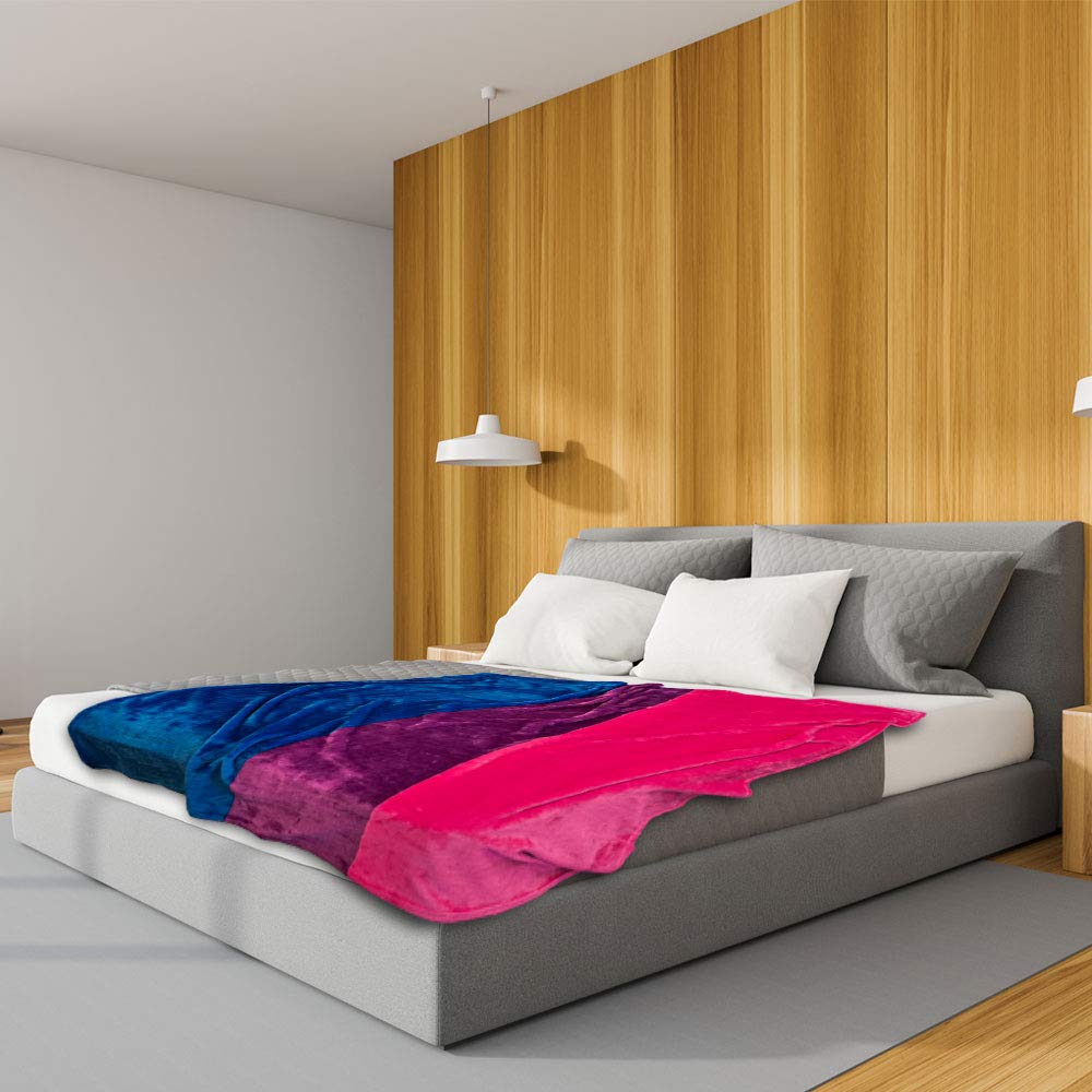 Flags Importer Bisexual Soft Plush 50x60in Blanket