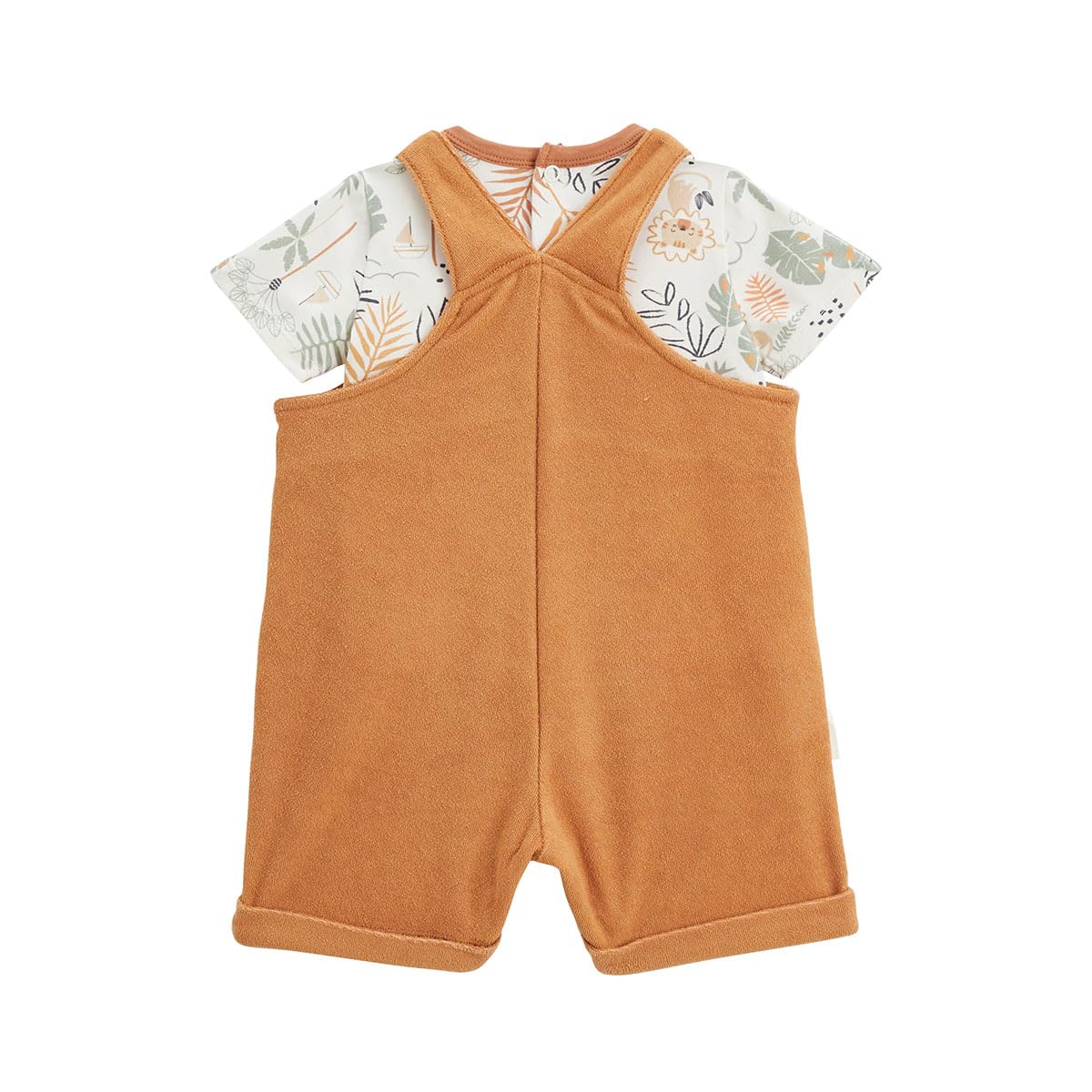 Petit Béguin - Ensemble salopette bébé et t-shirt en éponge Mio