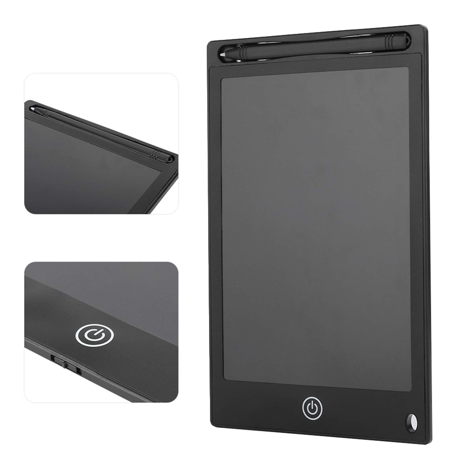 214 Tableta de Escritura LCD, Almohadilla gráfica electrónica de 8.5 Pulgadas, Color Digital, Suministros de Pintura para Notas para niños, Pizarra Blanca para el hogar, Notas de Oficina, Color Negro