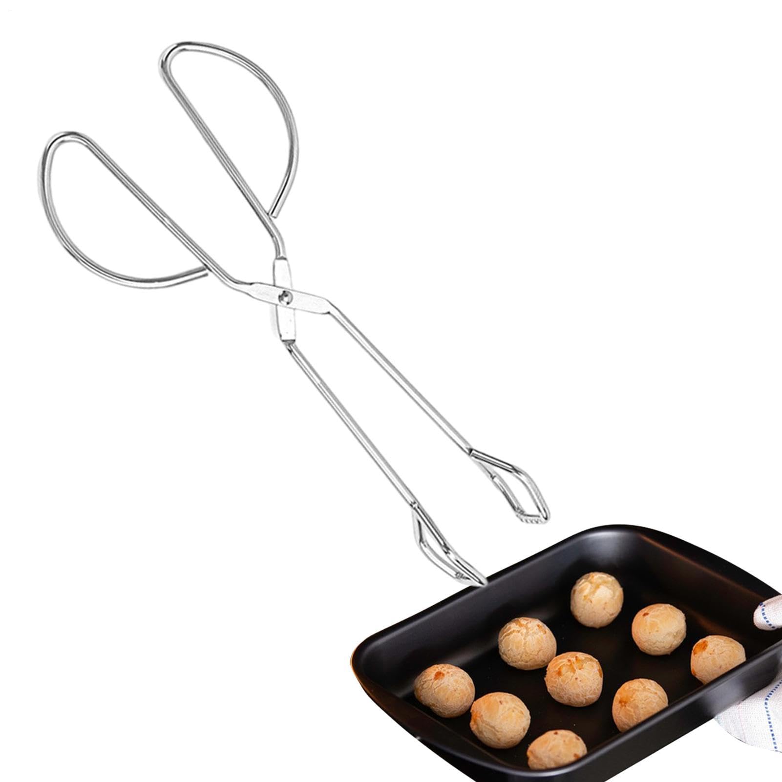 Pince de barbecue en acier inoxydable pour barbecue, pour jardin, pique-nique, camping, restaurant, hôtel, barbecue