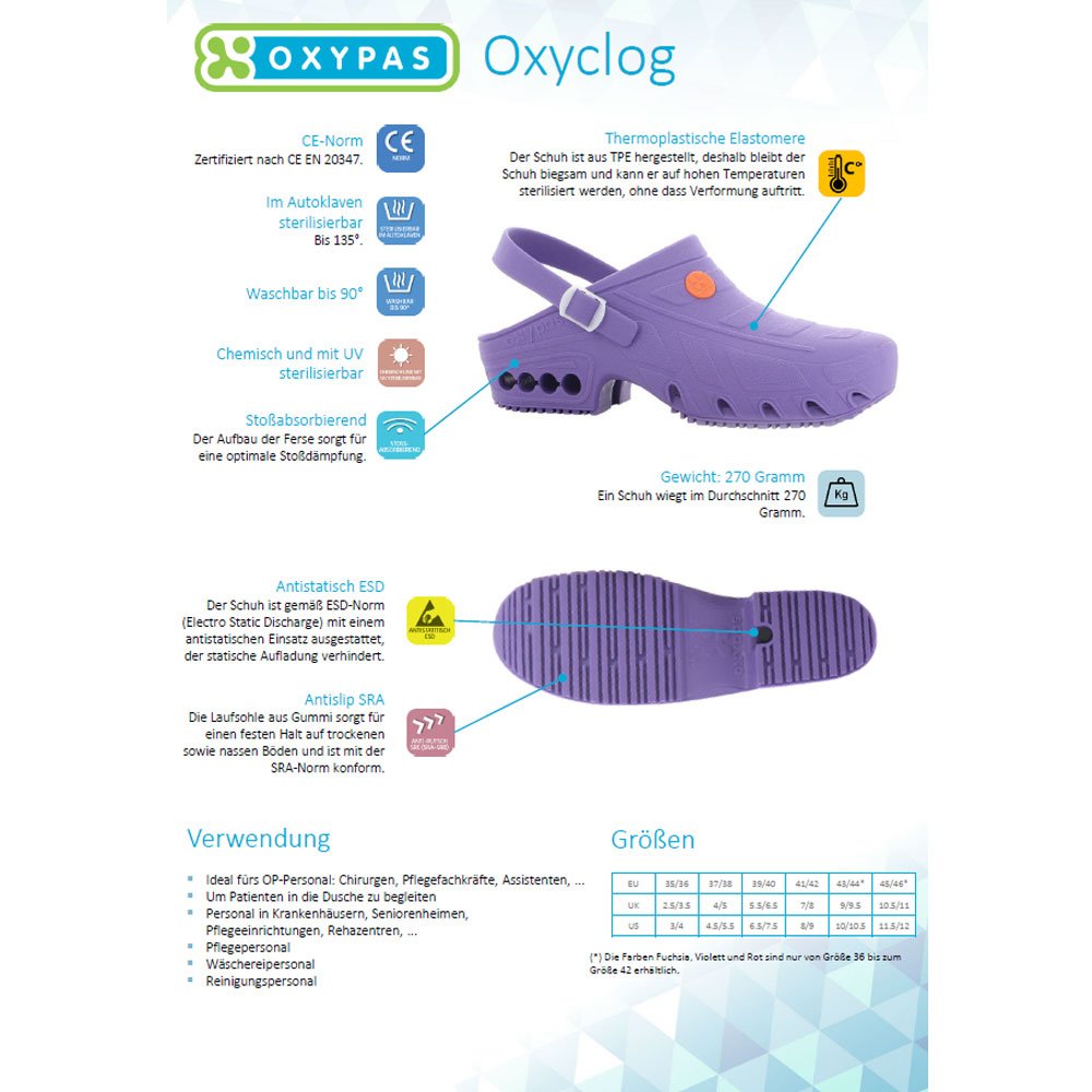 Oxypas Safety Jogger, Oxyclog, Chaussures de travail unisexes pour adulte