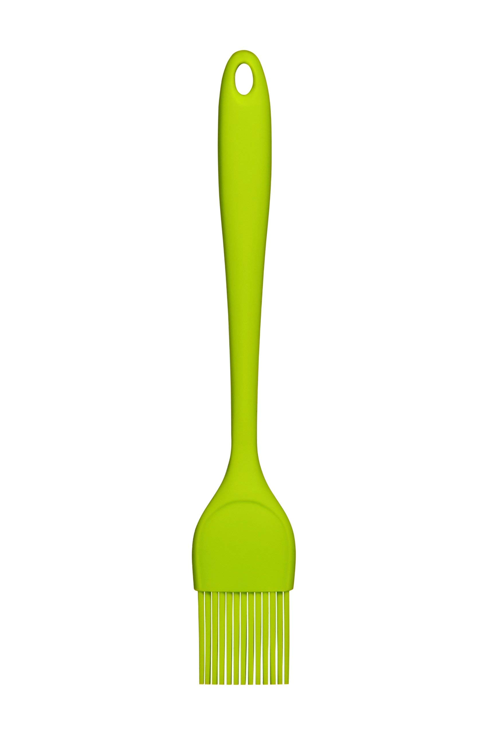 Orsina Lime Green Pastry BrushNon-Stick Silicone Brush With Ergonomic HandleHeat Resistant Up To 240Degrees from B&Q