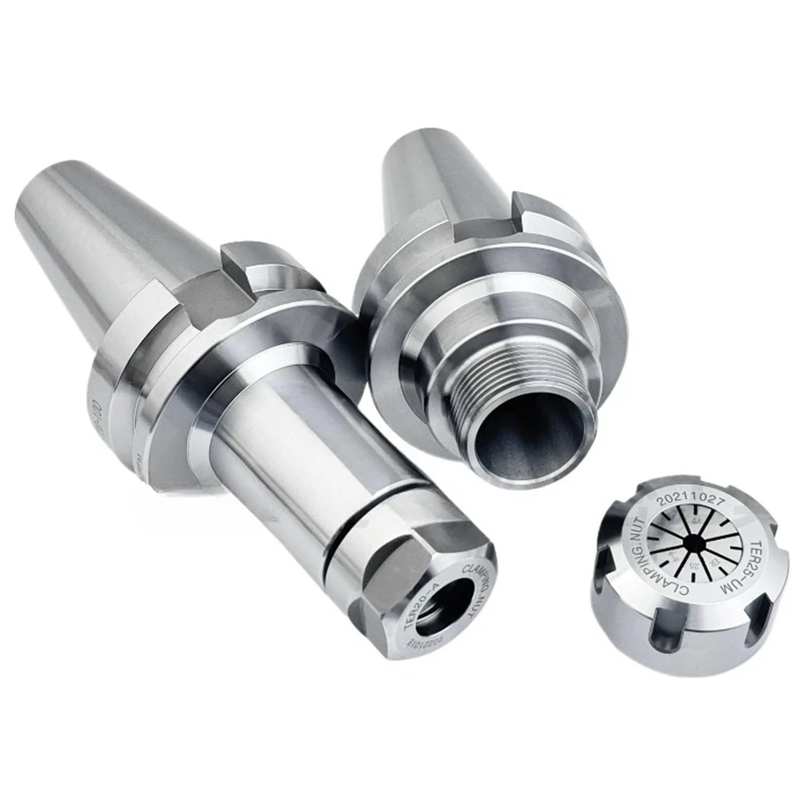 Precisione 0,002 mm BBT30 BBT40 BT30 BT40 SK10/16 ER16 ER20 ER25 ER32 Portautensili Mandrino per tornio Mandrino CNC ad alta velocità Portautensili Portautensili per Fresatura(BBT30-SK16-90)