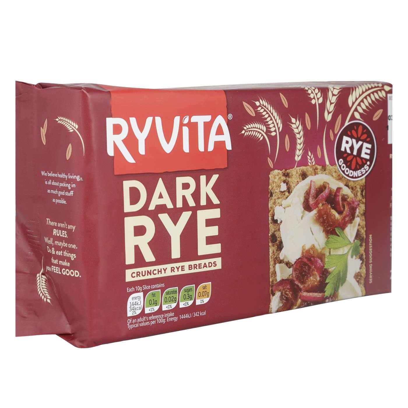 Ryvita Dark Rye Crispbreads, 250 GRyvita Dark Rye Crispbreads, 250 G