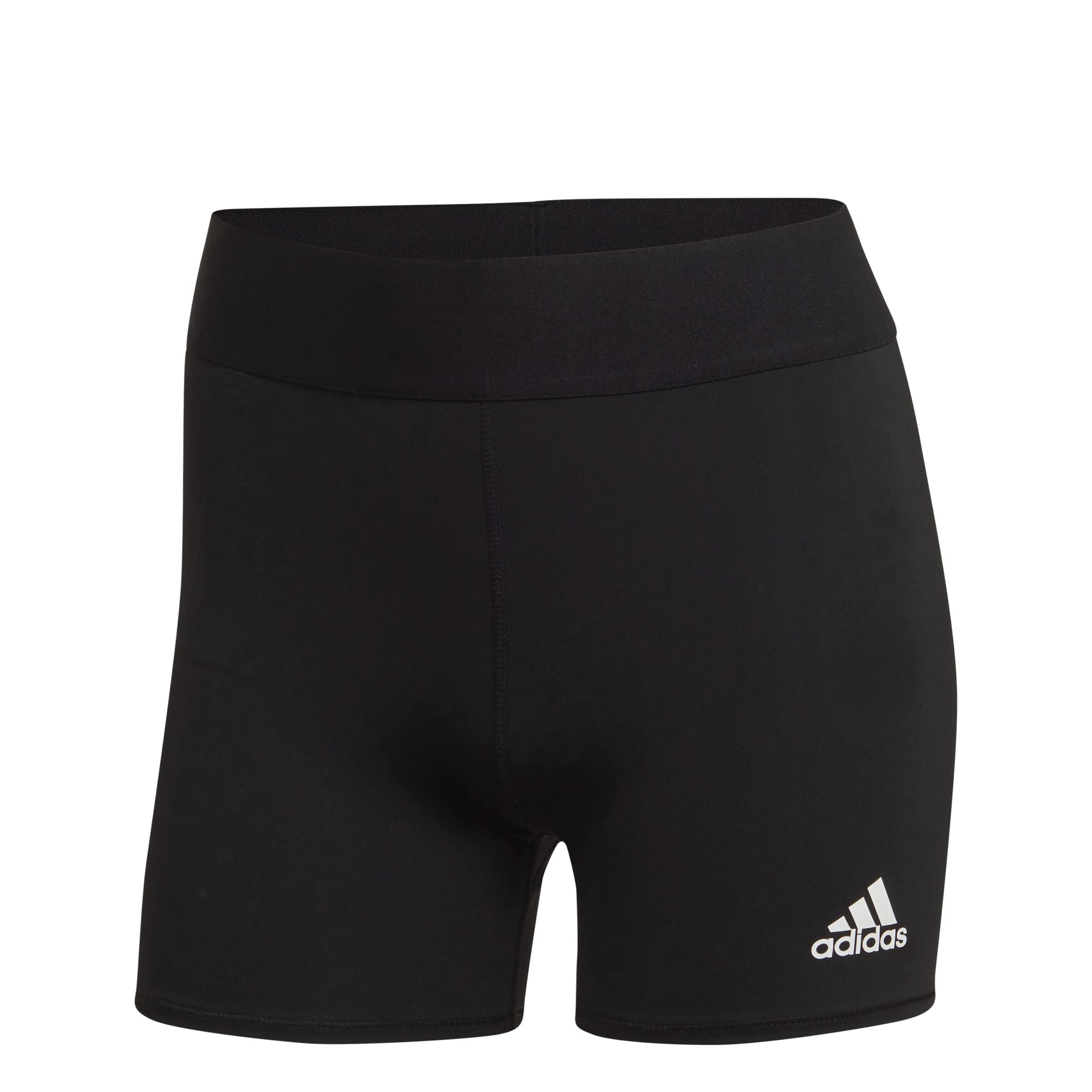 adidas Women's Standard Techfit Volleyball Shorts, Black, Large
