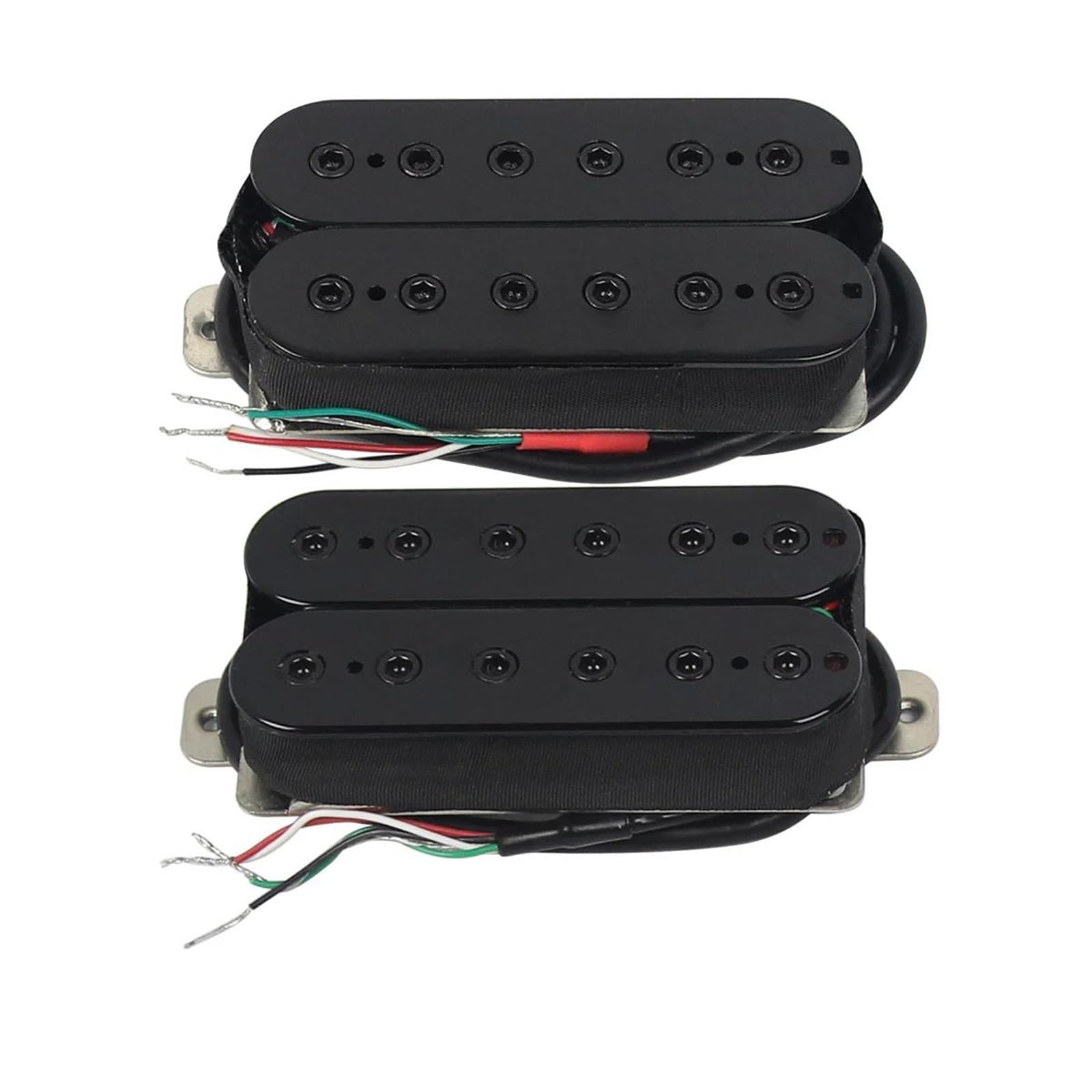 Pickup Gitary Elektrycznej Otwarte przetworniki Humbucker Alnico 5 Zestaw przetworników gitarowych na szyję i mostek w kolorze czarnym