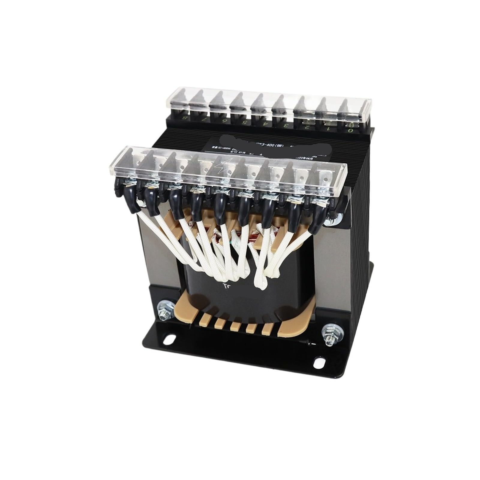 Trasformatore di controllo for macchine utensili JBK3-400VA, trasformatore di isolamento monofase con ingresso 380-220 V e uscita 110/36/24/12/6 V