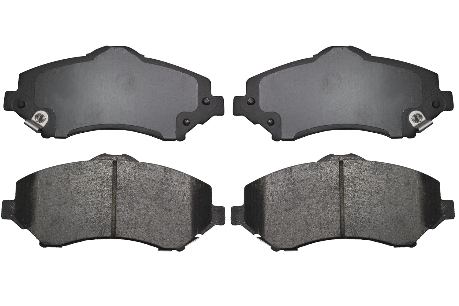 Ceramic Front Brake Pads Replacement for Dodge Grand Caravan Journey Nitro; Jeep Wrangler Liberty Wrangler JK; RAM C/V; Volkswagen Routan D1273