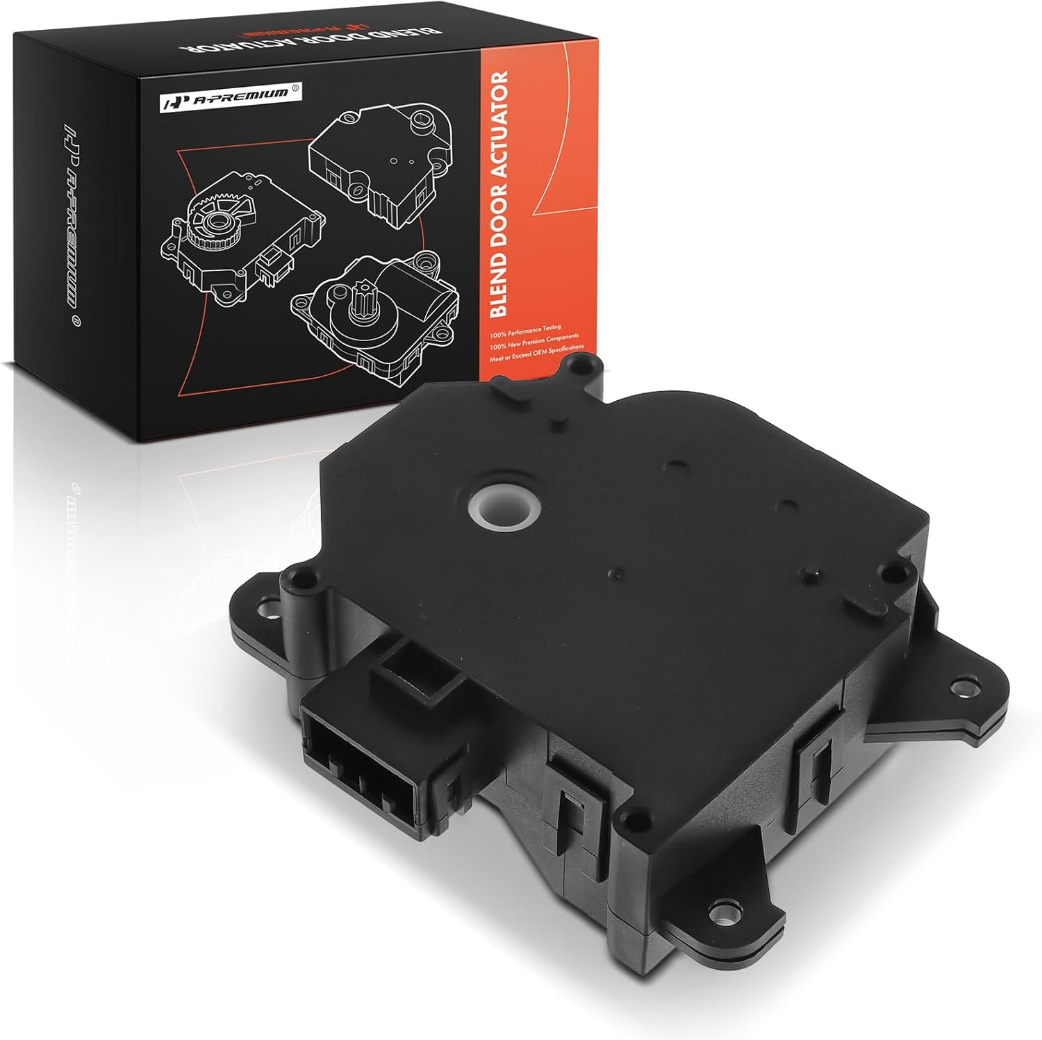 A-Premium HVAC Heater Blend Door Actuator, Compatible with Mazda CX-9 2007 V6 3.5L, CX-9 2008-2015 V6 3.7L, Sport Utility, Auxiliary, Mode Actuator, Replace# TD1461A70