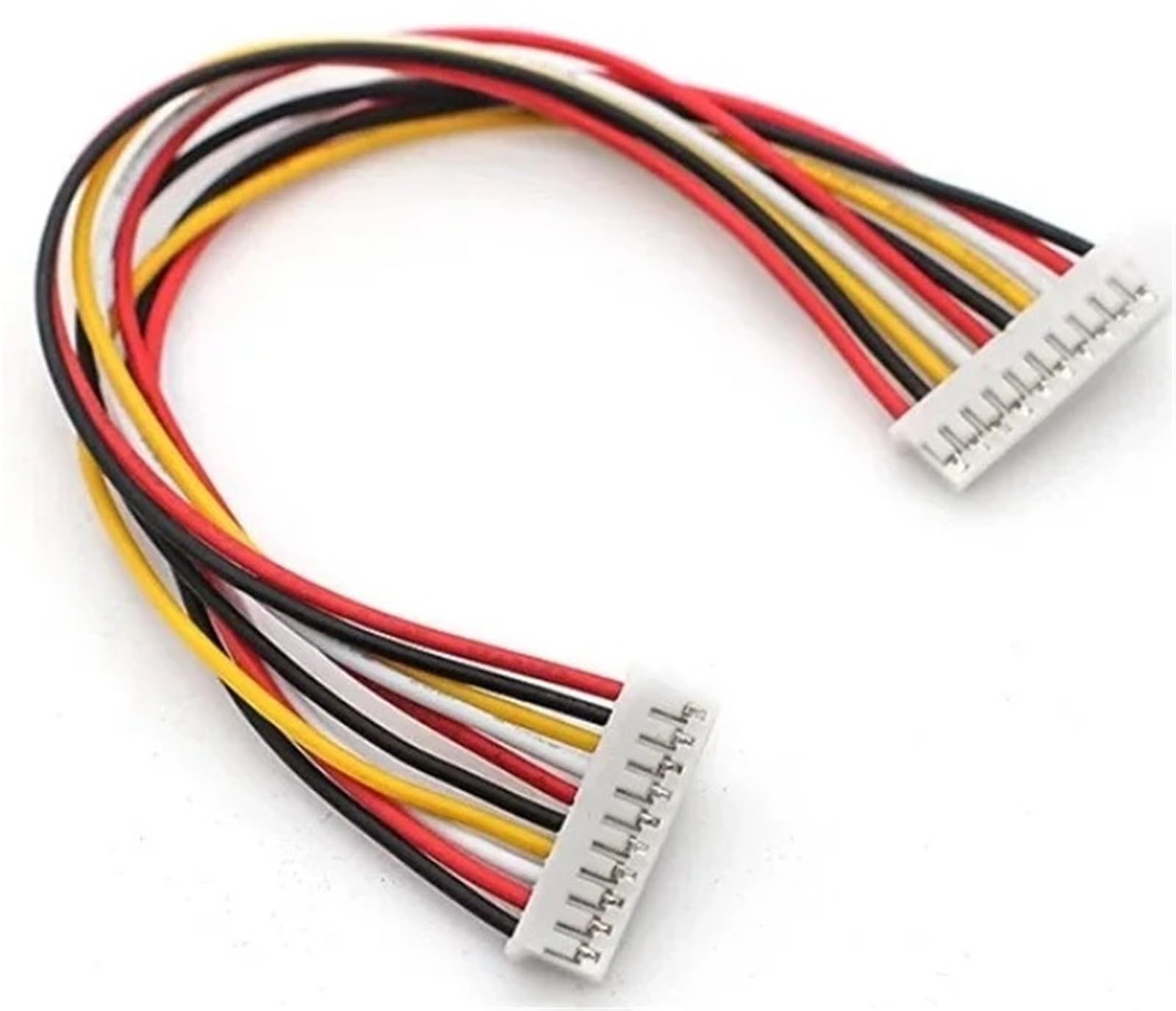 10 Uds. Cable PH2.0 26AWG doble cabeza 10-30cm, conectores rectos e invertidos