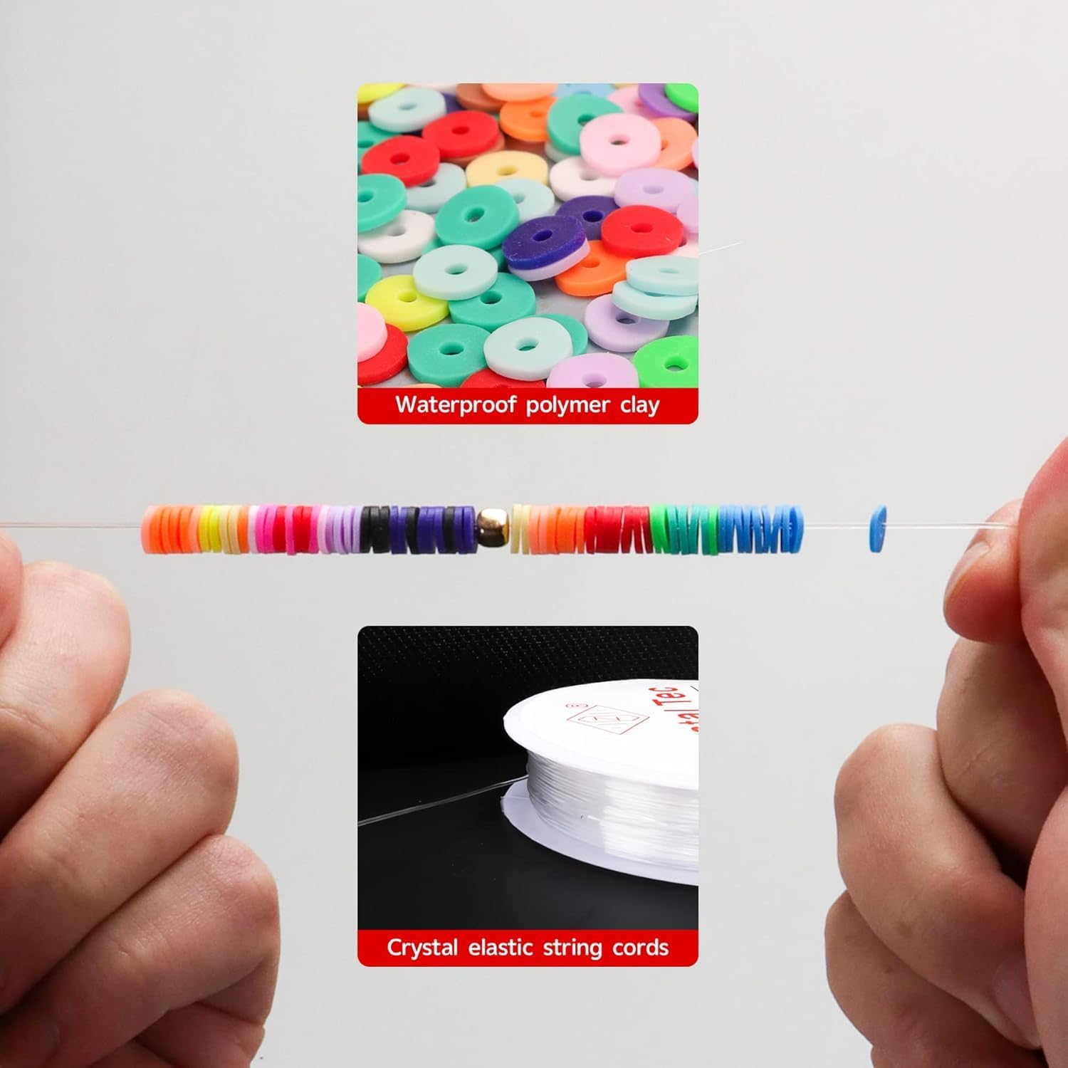 VIRADHAM Glass Seed Beads for Jewelry Making Kit – Multicolor Bracelet Making Set with Letter Charms | DIY Friendship Jewelry, Art | Craft Beads for Girls Unicorn Gift Box (Beads kit 3) 4