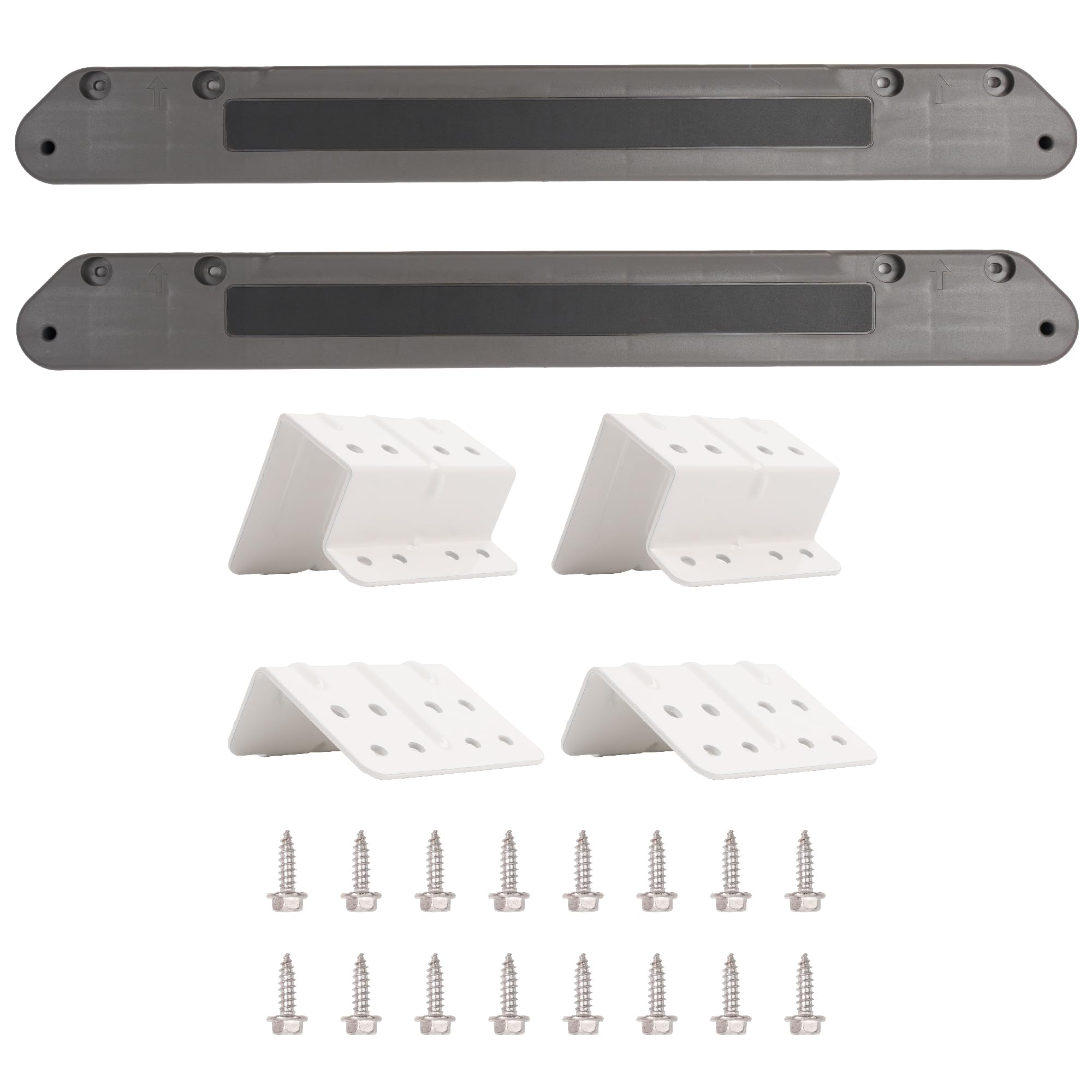 BlueStars GFA28KITN Stacking Kit with Installation Instruction - Stack Bracket Kit compatible with GE 28” Width Front Load Washers and Dryers - Replacement Part GEFLSTACK PS12742624 EAP12742624