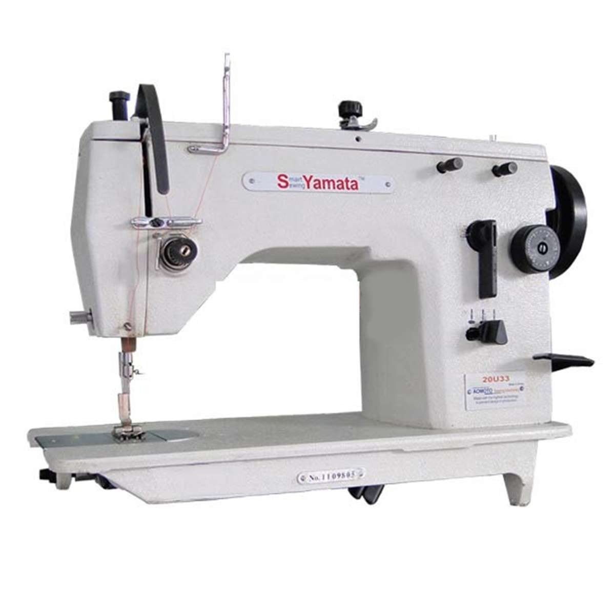 Máquina Industrial Zig Zag 1 Agulha, 2 Fios 2500ppm FY20U33