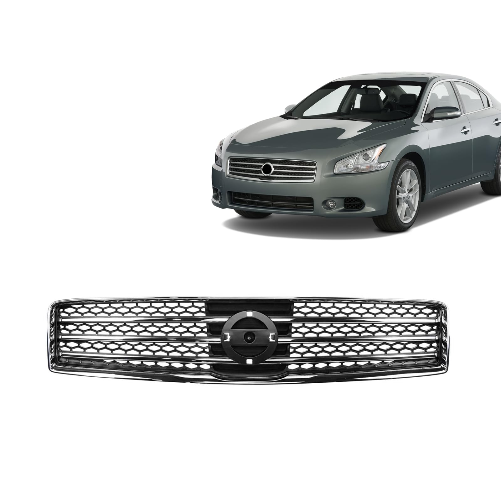 Amazon.com: JustDrivably Front Grille Grill Compatible With Nissan