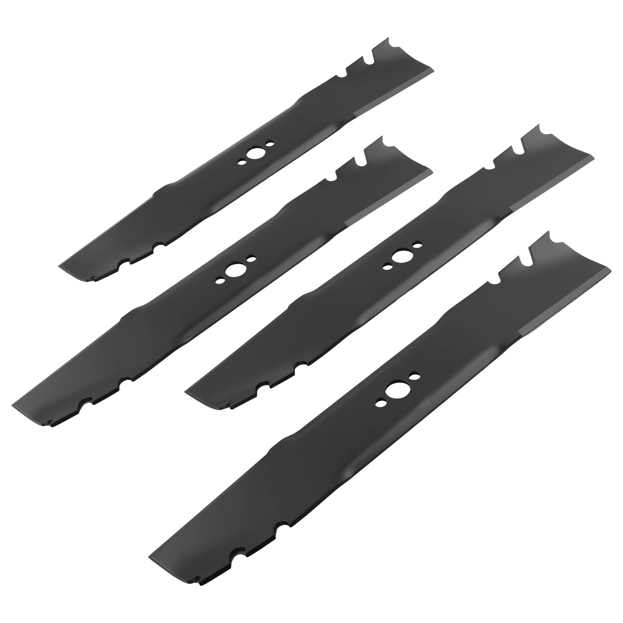 HQPASFY Cuchillas de mantillo 120-9500-03 compatibles con cortadoras de césped Toro Ex Mark de 30 pulgadas, cuchillas de cortacésped 116-6358-03 aptas para Toro 20200 22205TE, Ex Mark ECKA30, repuesto