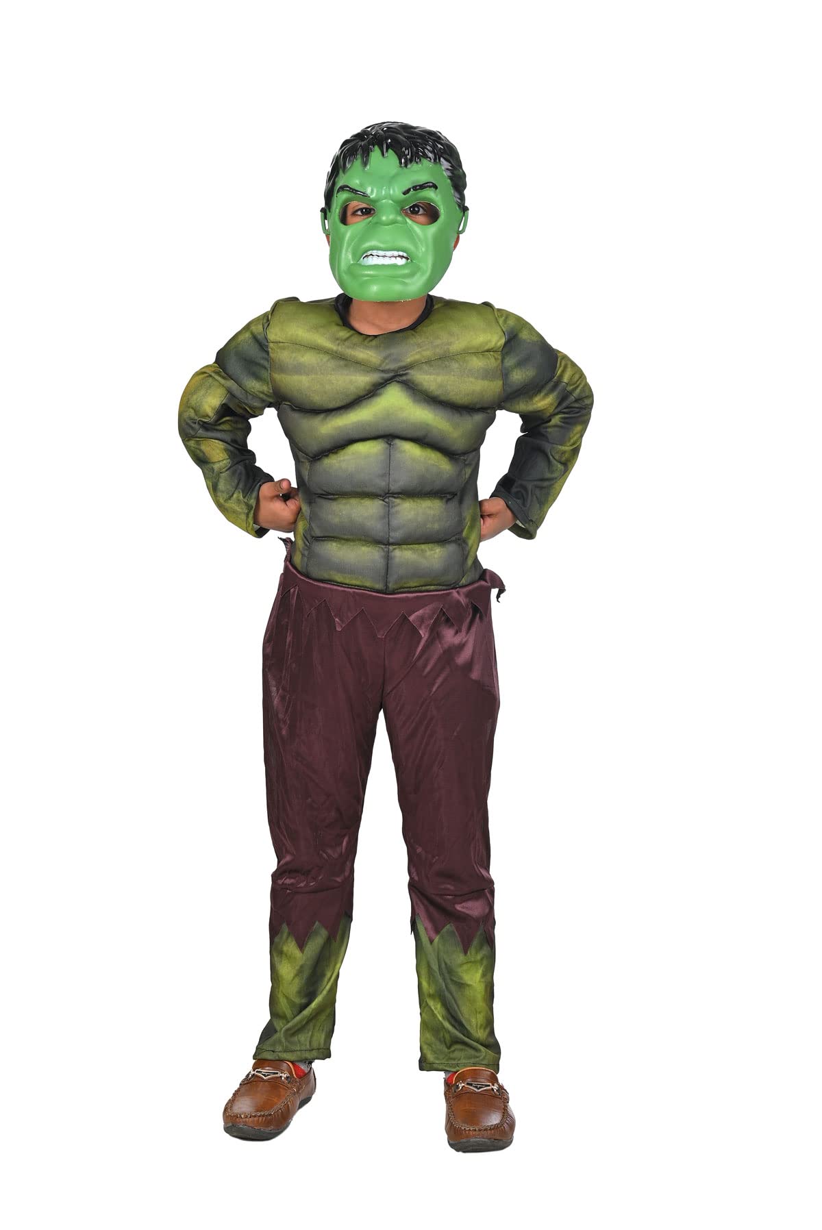 BookMyCostume The Green Smasher Superhero Kids Fancy Dress Costume - Muscle Look - Imported 6-7 years (B08KT4Z996) Amazon Price History, Amazon Price Tracker