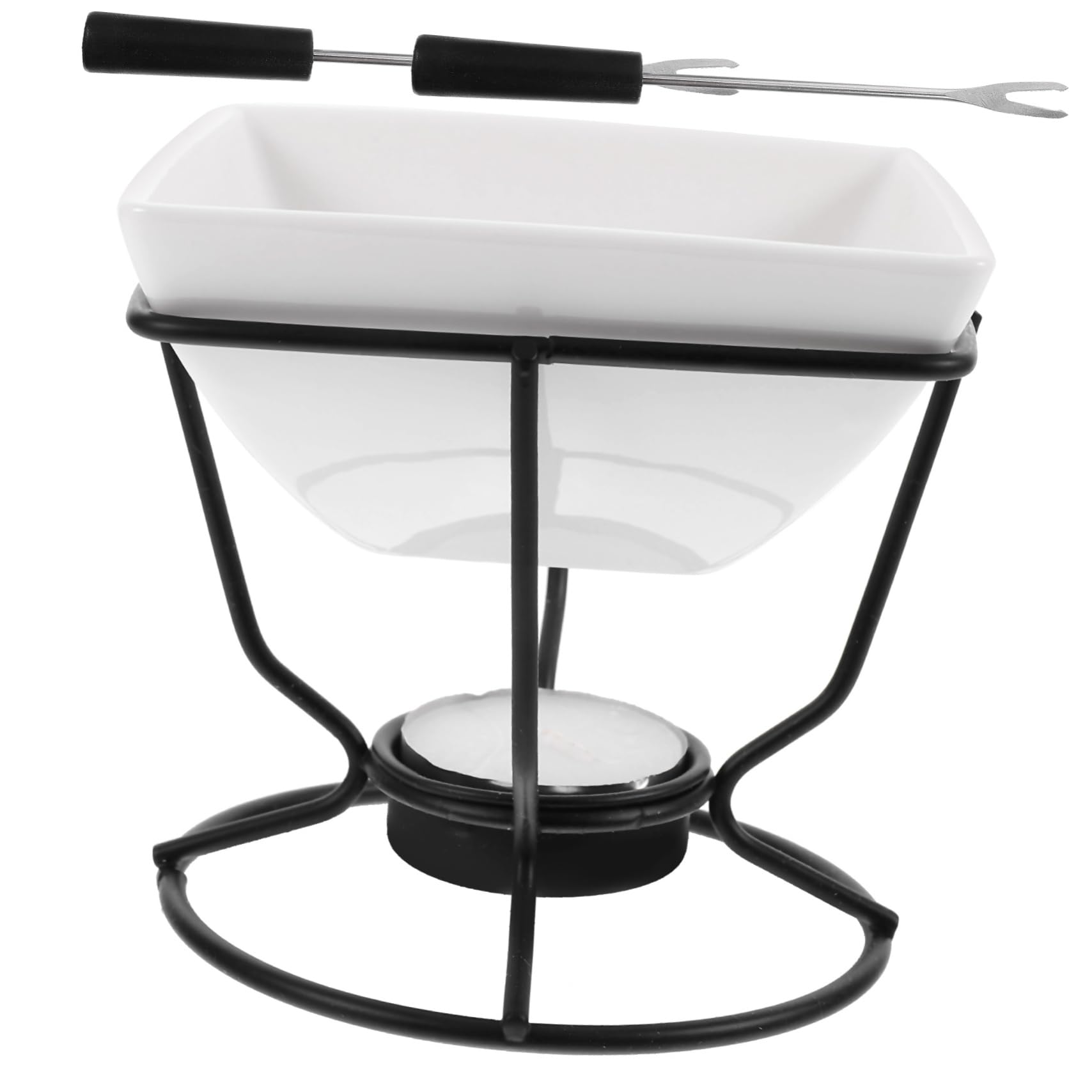 Ciieeo Cheese Chocolate Warmer Melt Pot for Party Chocolate Fountain Machine Cheese Fondue Pot