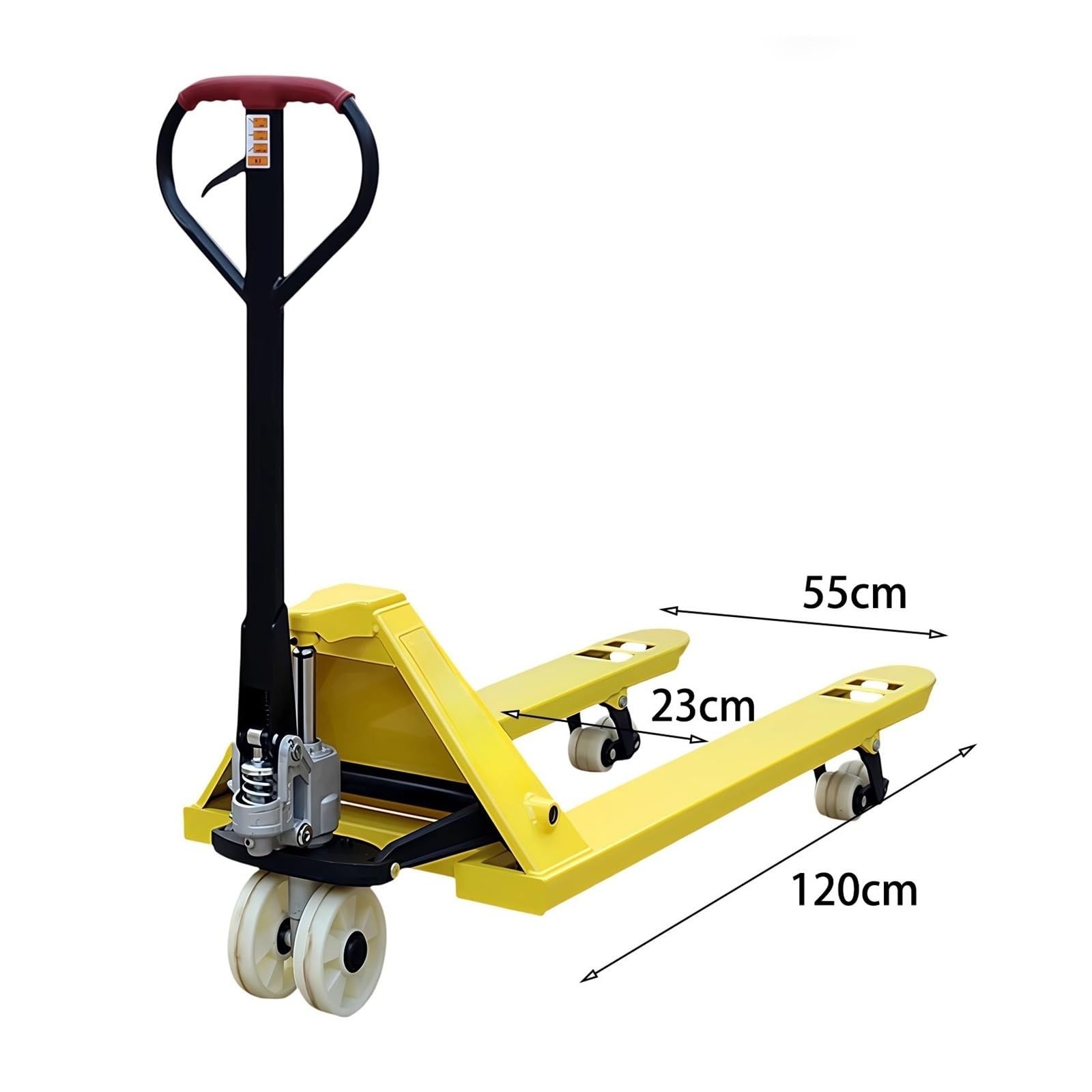 Transpallet Transpallet idraulico manuale con maniglia e pedale(3000KG,S)